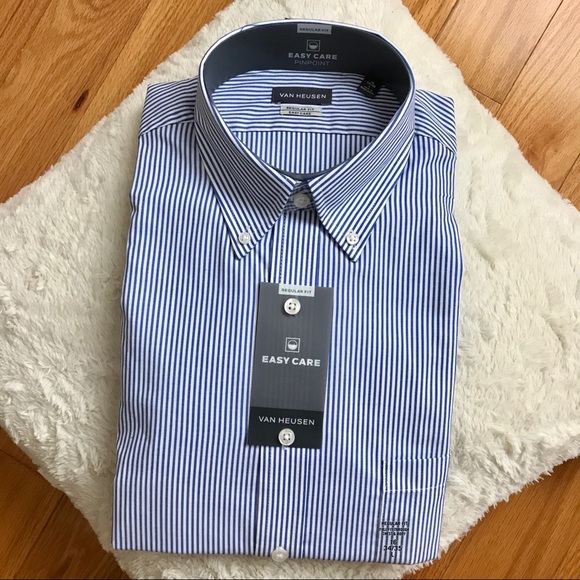 VAN HEUSEN Regular Fit Shirt - Picture 1 of 5